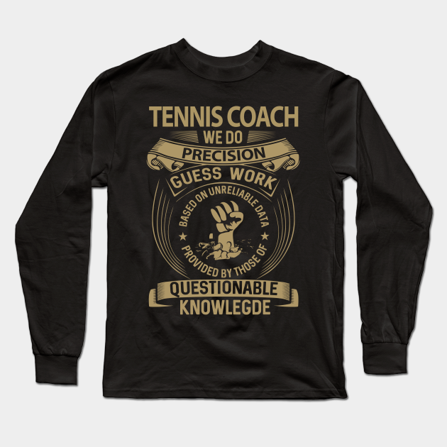 Tennis Coach T Shirt - MultiTasking Certified Job Gift Item Tee